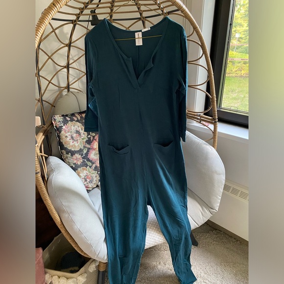 Smash & Tess Monday Romper in Teal - Picture 1 of 3